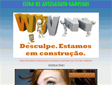 Tablet Screenshot of feiradeartesanatocampinas.com.br